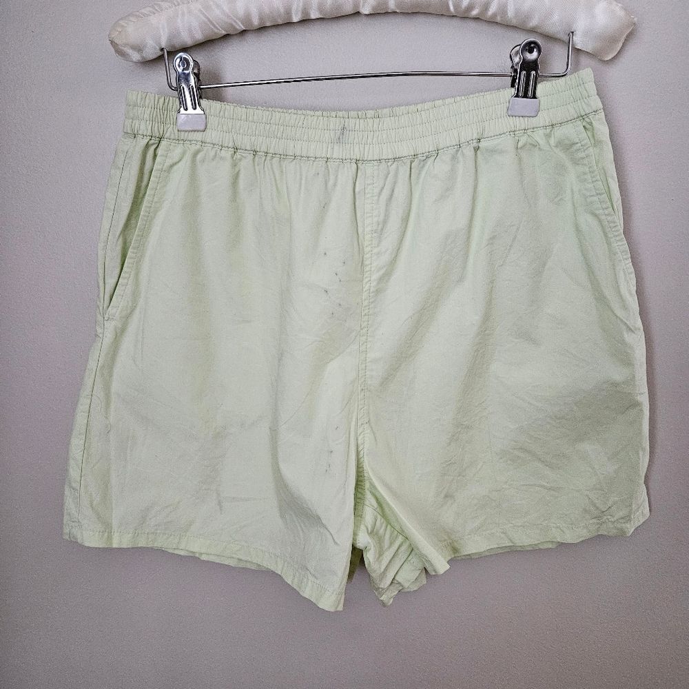 BP Shorts Athletic Light Pastel Green Stretch Workout Athleisure Lightweight